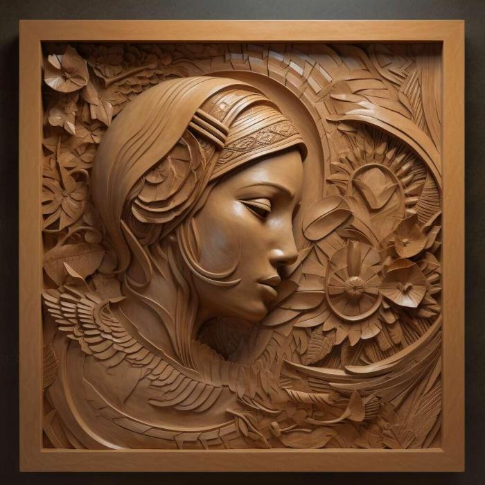 نموذج ثلاثي الأبعاد لآلة CNC 3D Art 